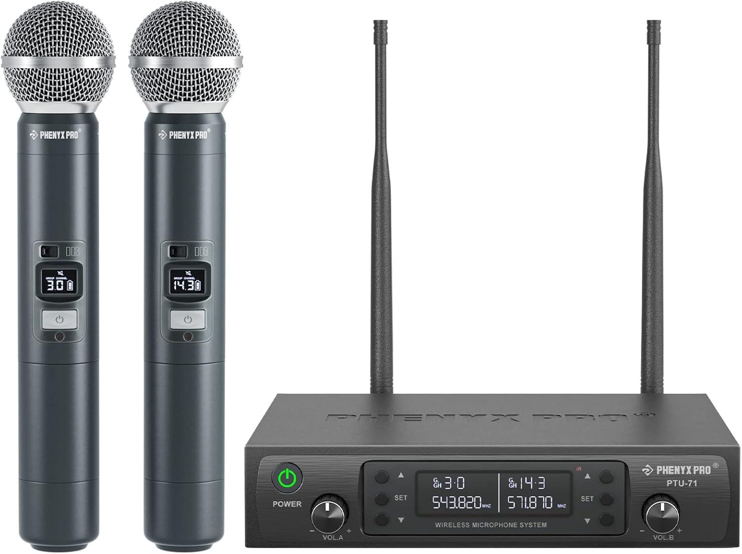 Best Wireless Microphone System - Phenyx Pro Dual Mics Review