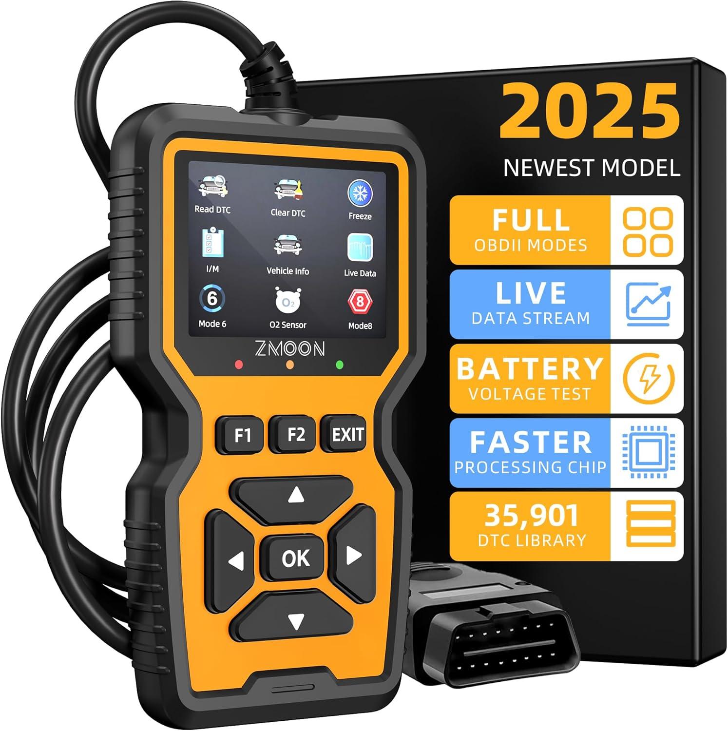 OBD2 Scanner Showdown: ZMOON's 35k DTCs vs. ANCEL's 42k-Which Saves You More?