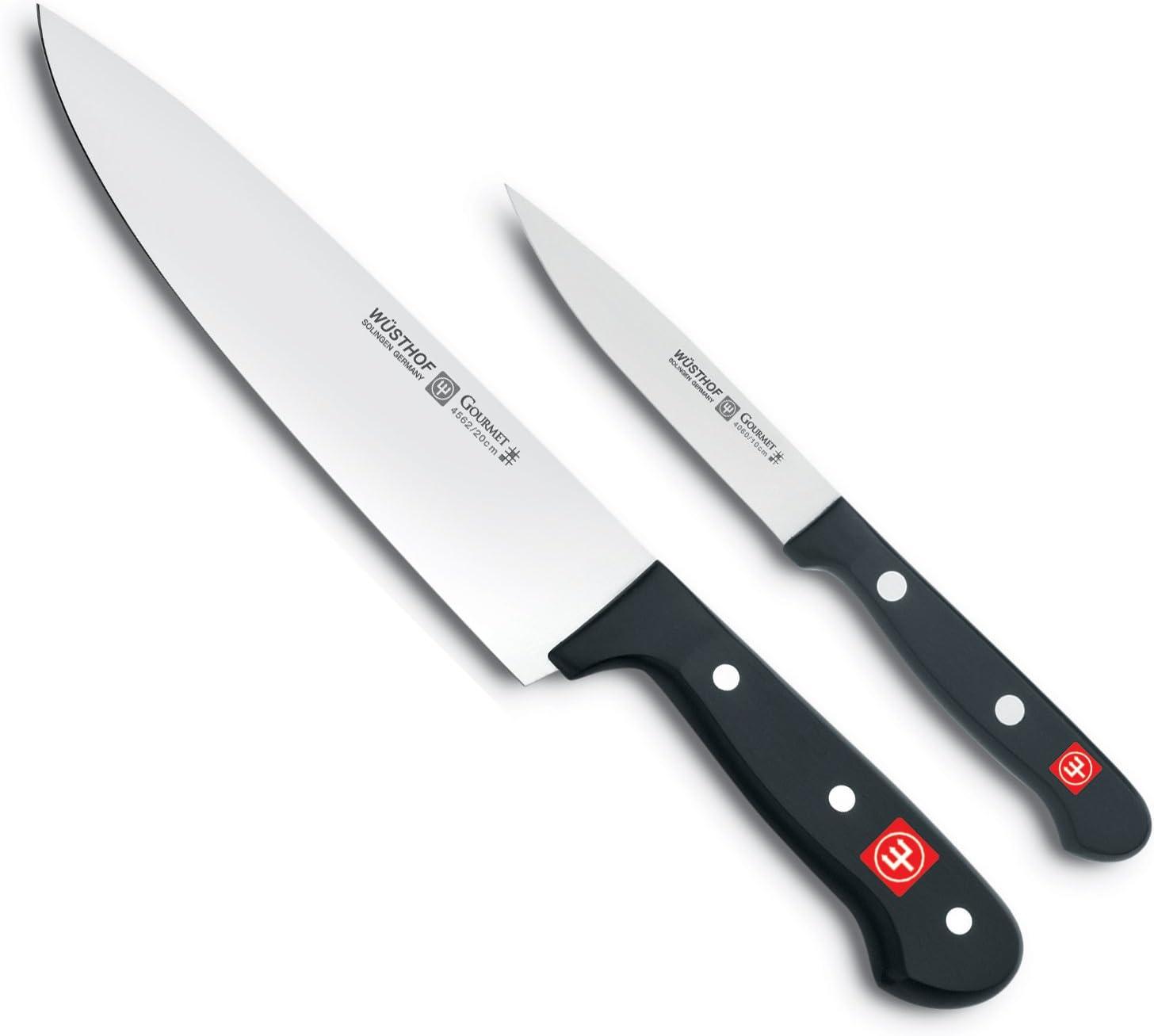 Best Premium Chef's Knife - WÜSTHOF Gourmet Chef's Knife Set,Black Review