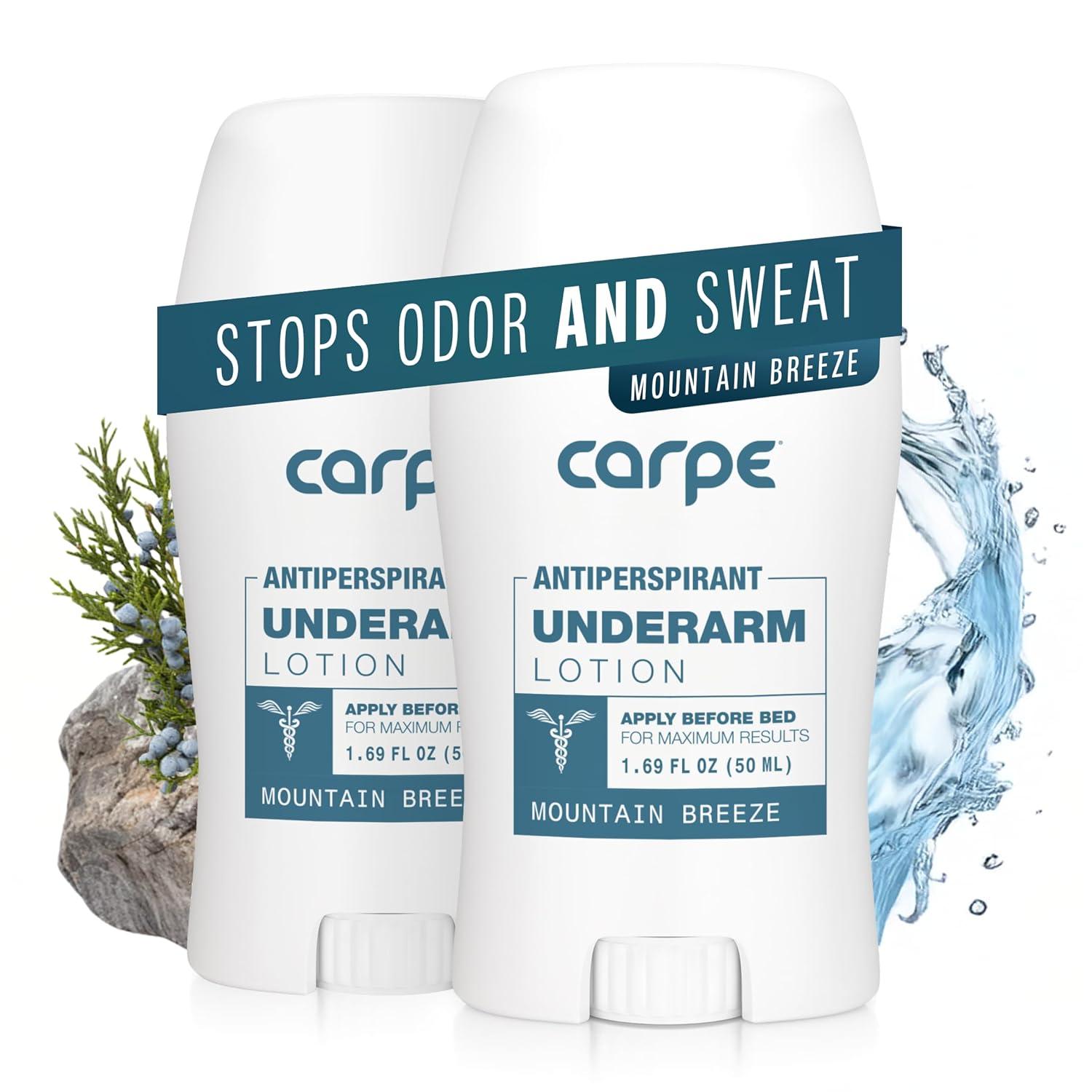 Sweat-Proof Showdown: Carpe vs. Duradry for Extreme Sweating