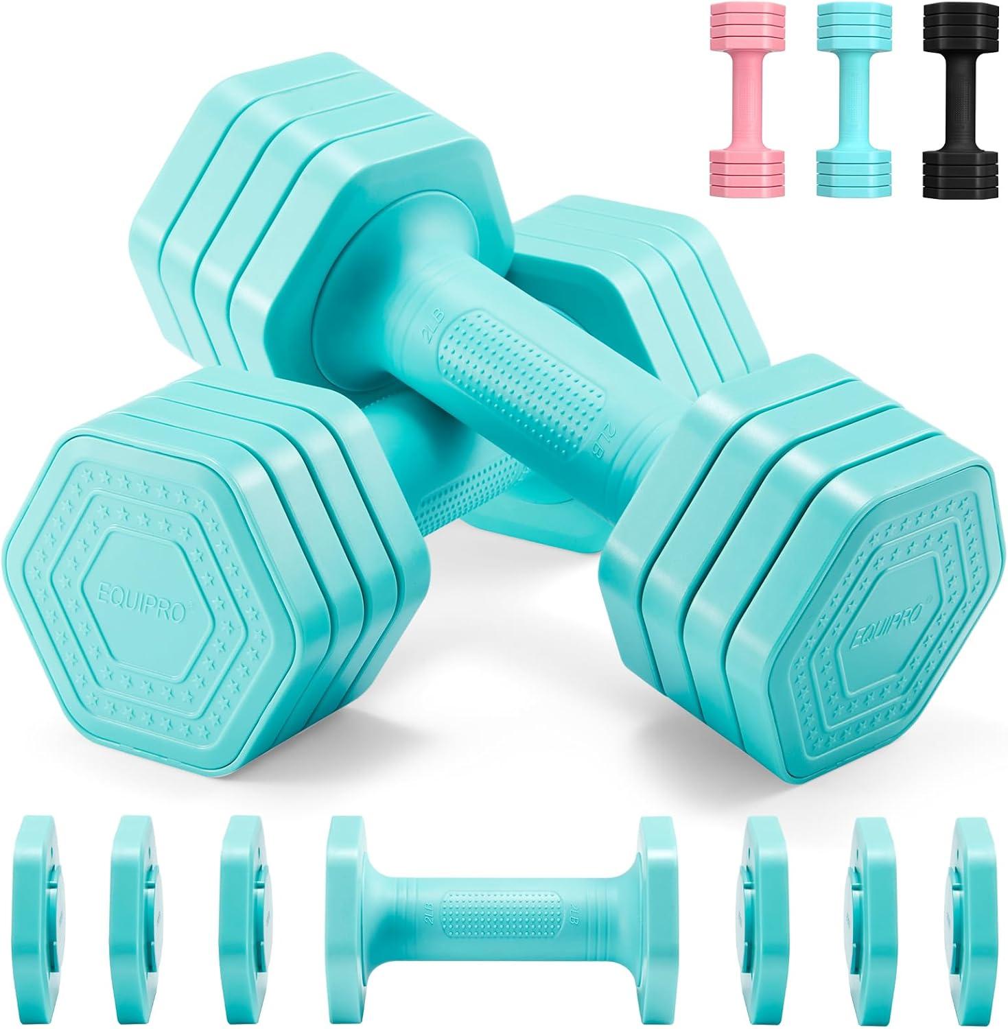 4 in 1 Dumbbell Set Tested: Surprising Compact Fitness Solution for Home Workouts