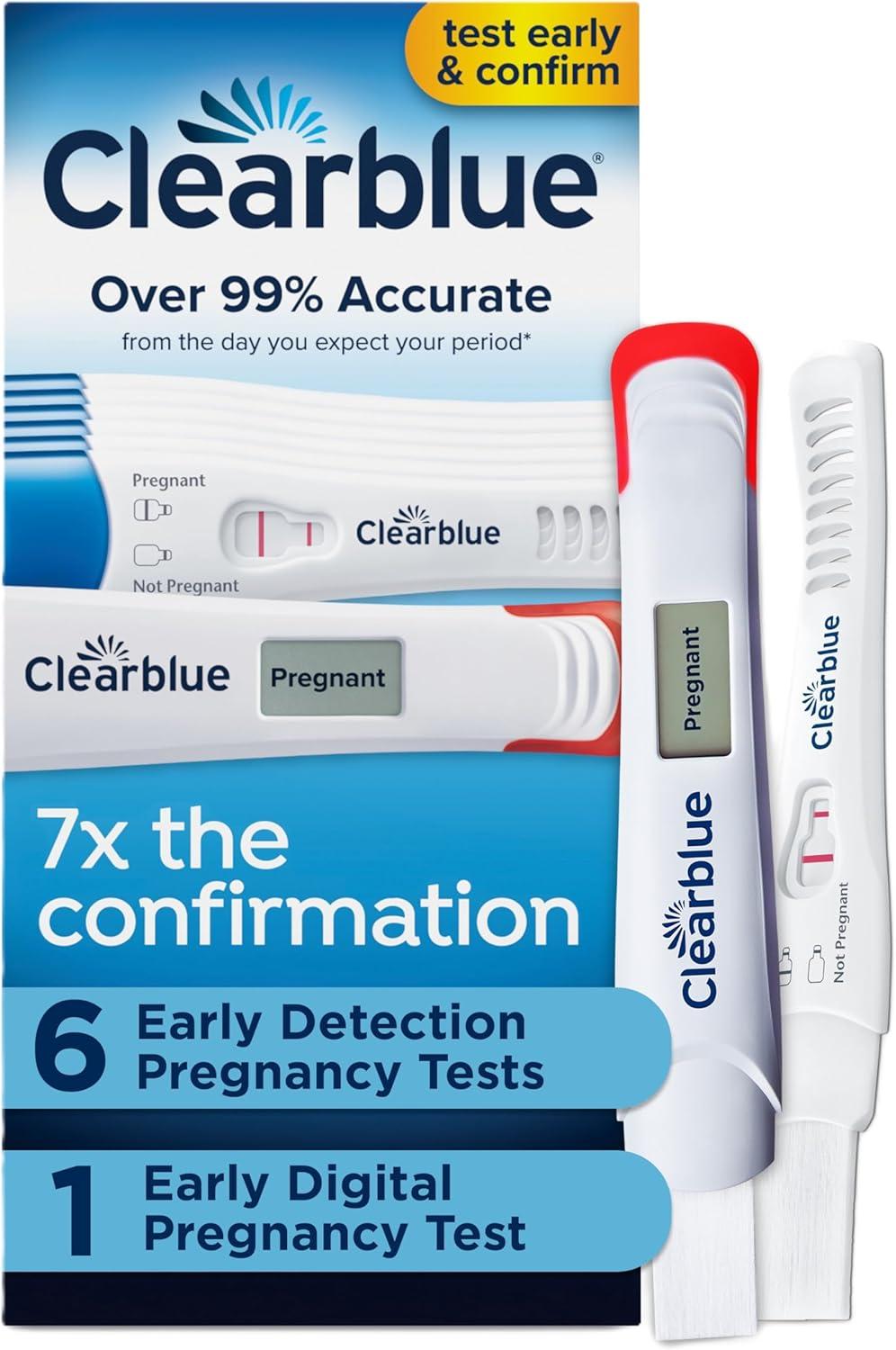 Top-Rated Best Pregnancy Tests - Clearblue Early Pregnancy Test Kit, 7 Tests Review