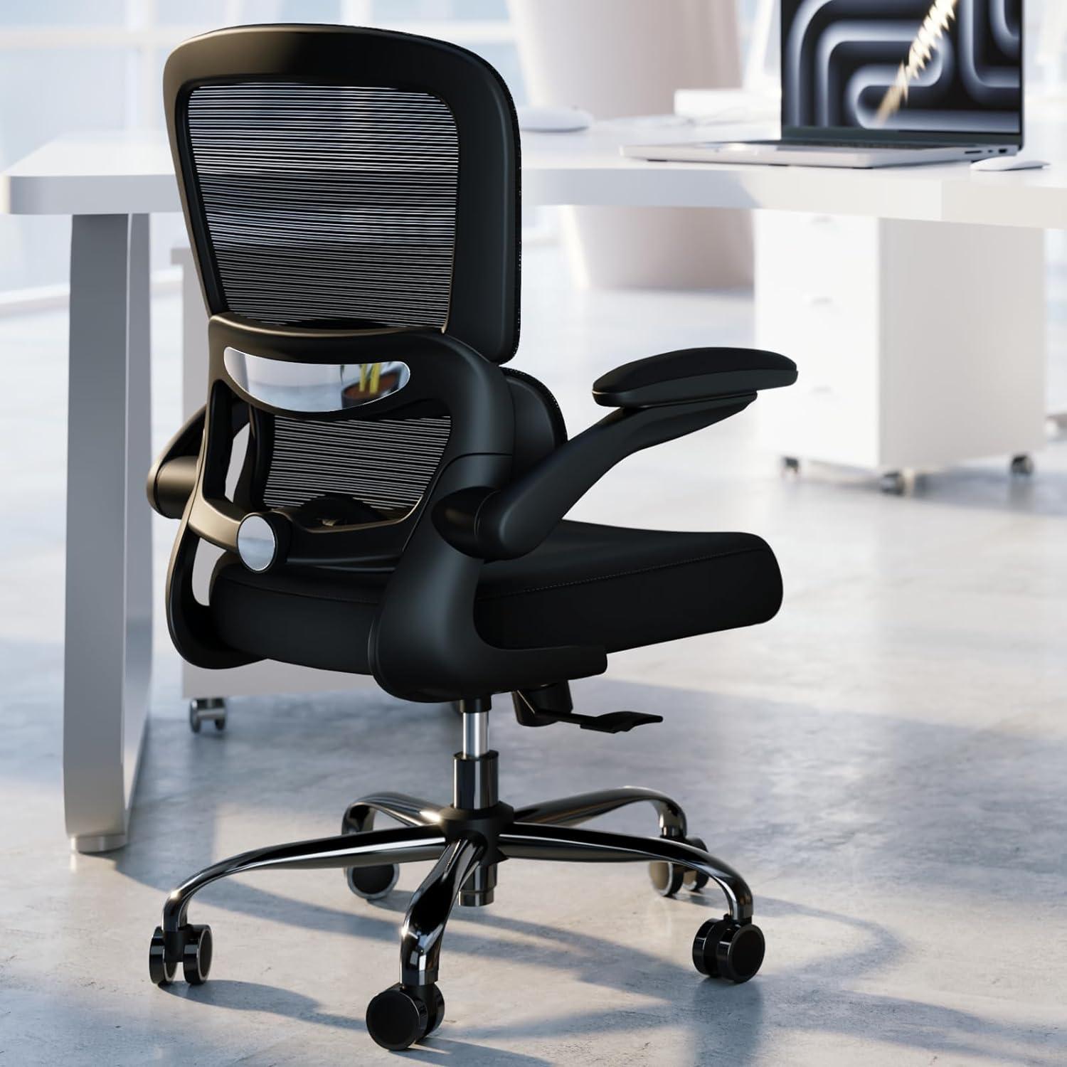 Best Office Chair - TRALT Ergonomic Mesh with Adjustable Lumbar Support (Black) Review