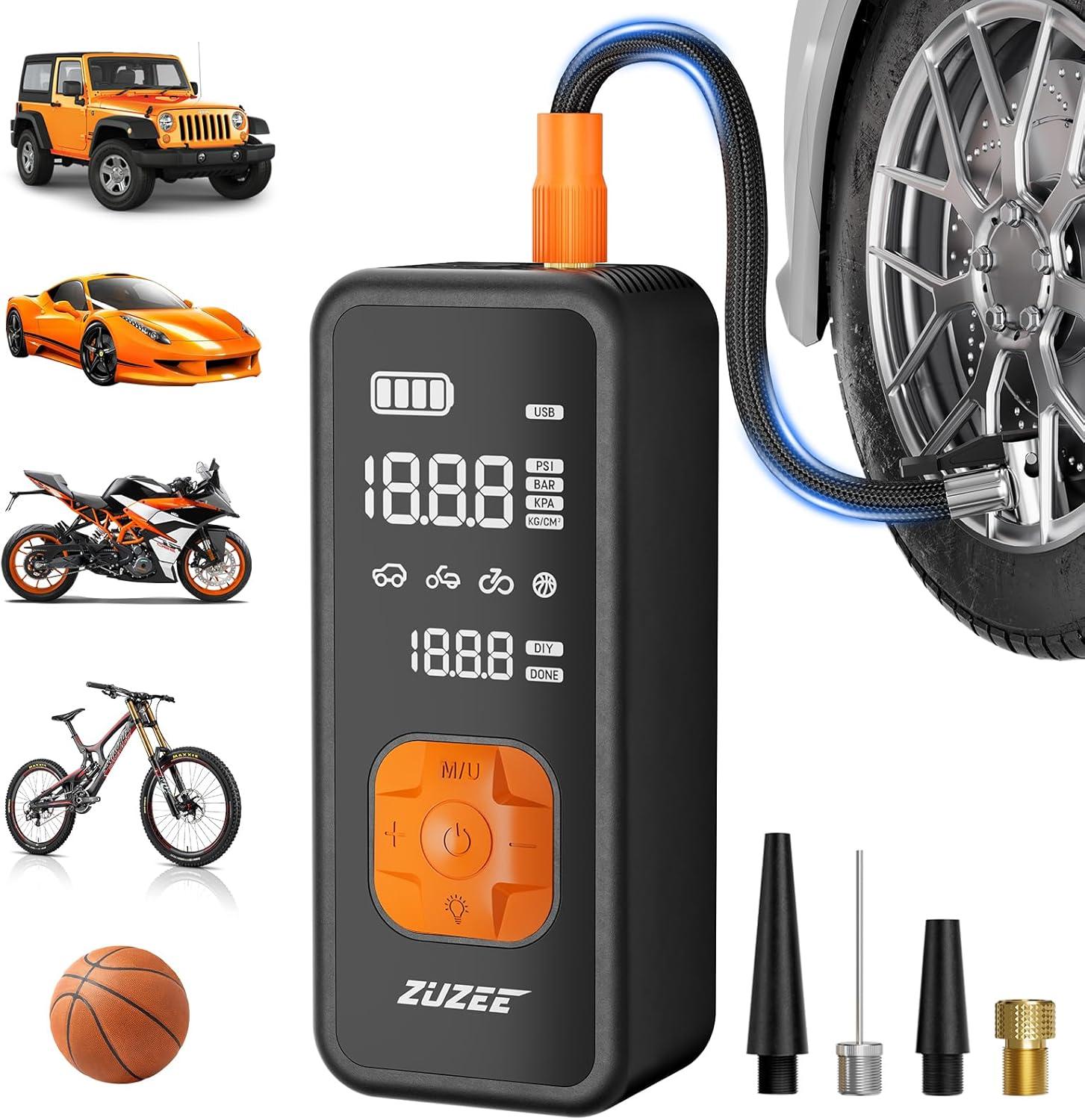 Best Automotive - Tire Inflator Portable Air Compressor - 4X Faster Inflation, 150PSI, 20000mAh Review