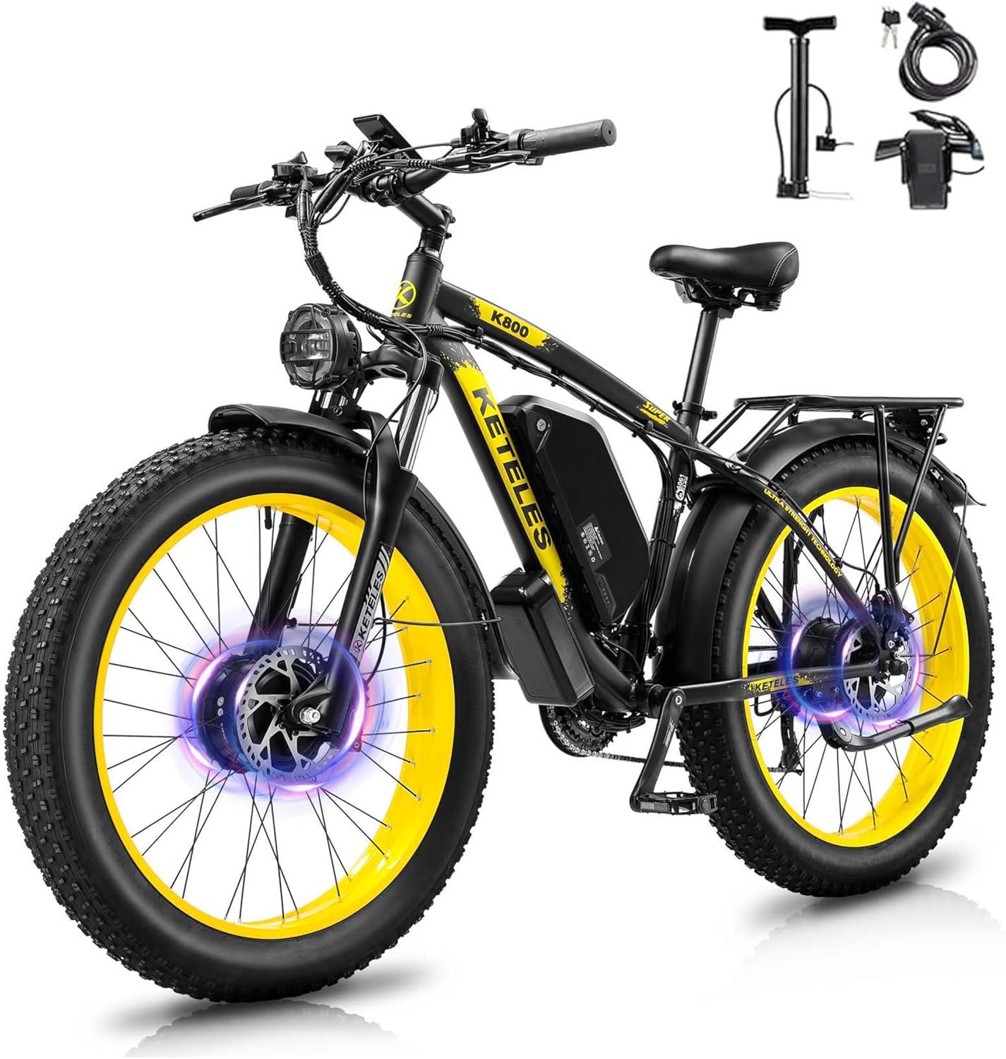 Best Electric Bike - Top-Rated AWD Dual Motor Fat Tire UL Certified Review