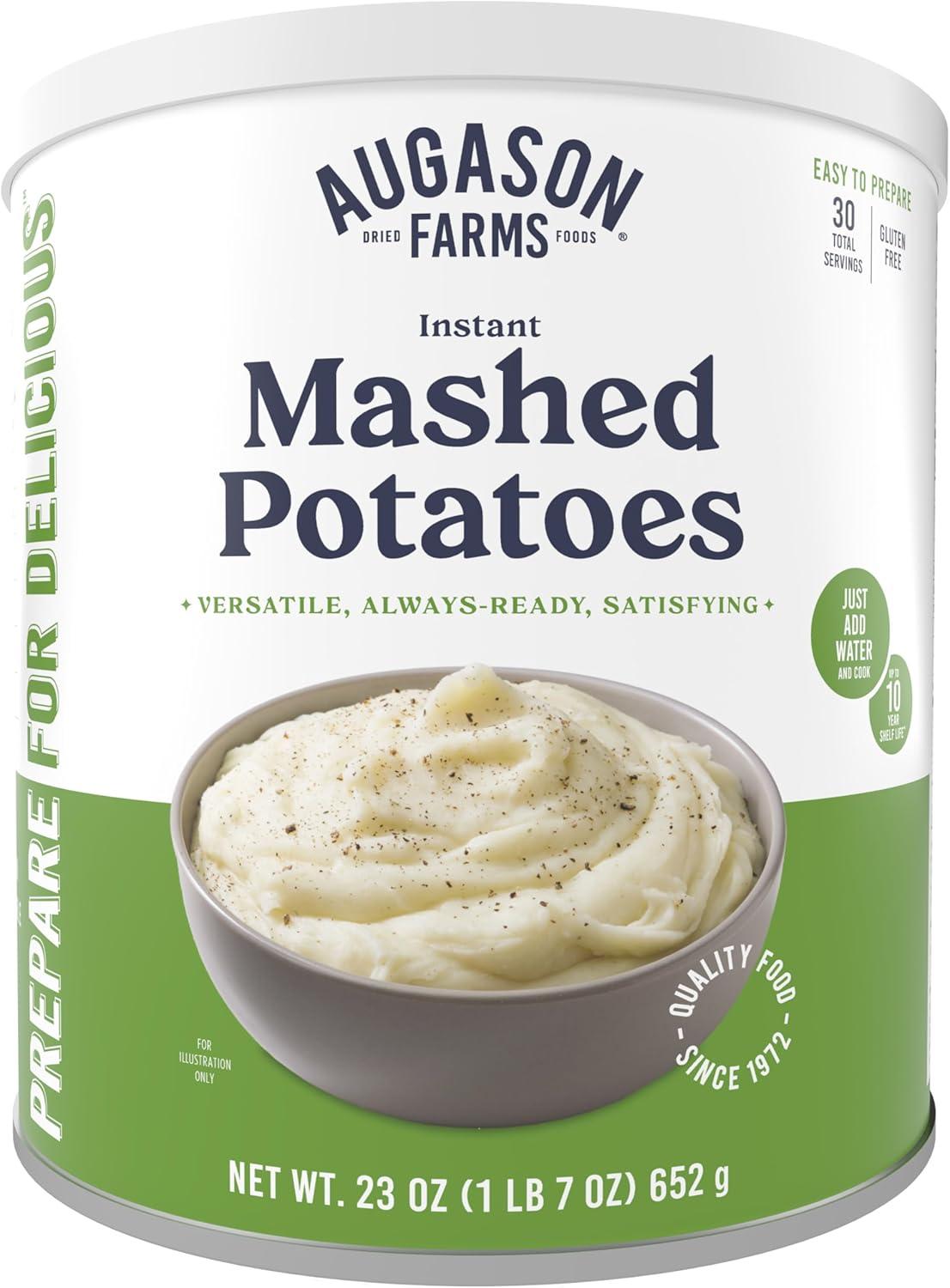 Best Emergency Food Supply - Augason Farms Mashed Potatoes Can Review