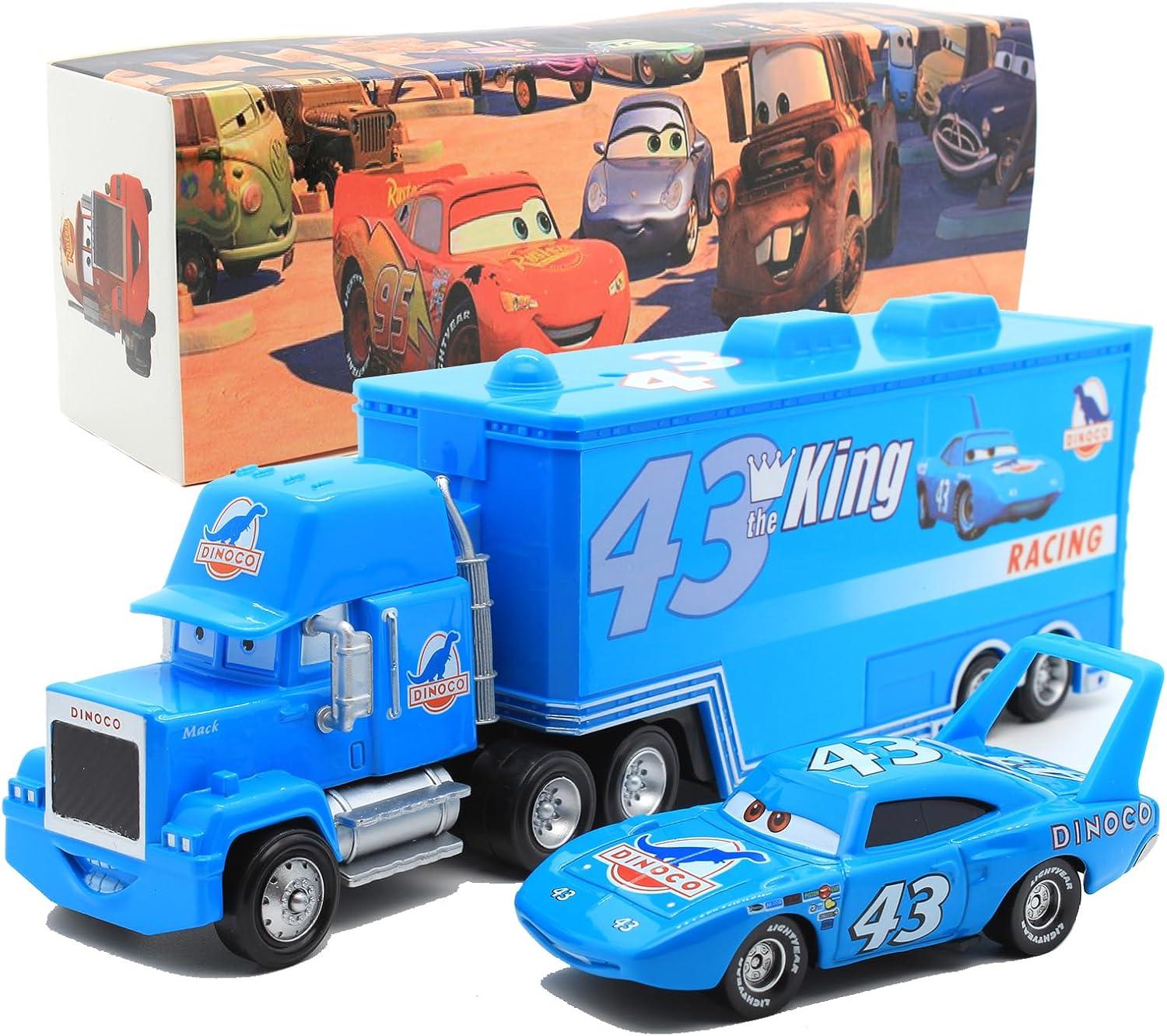 Best Toy - Car 2 3 Trucks, Metal & Plastic, Movie Car, Kids Gifts (The King) Review