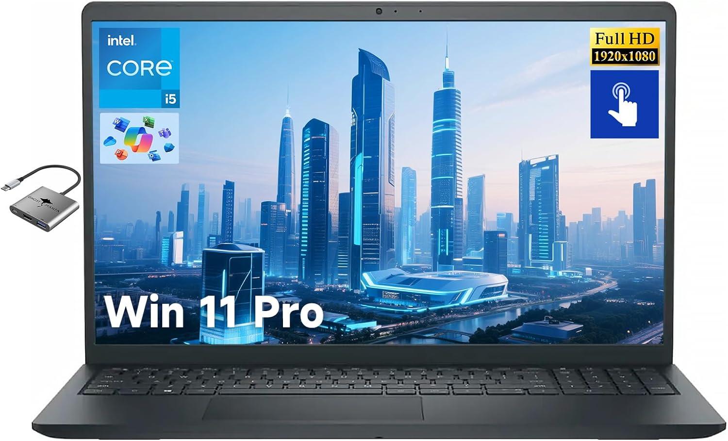 Best Laptop - Dell Inspiron 15 Business Laptop, 15.6" FHD Touchscreen, Win 11 Pro Review