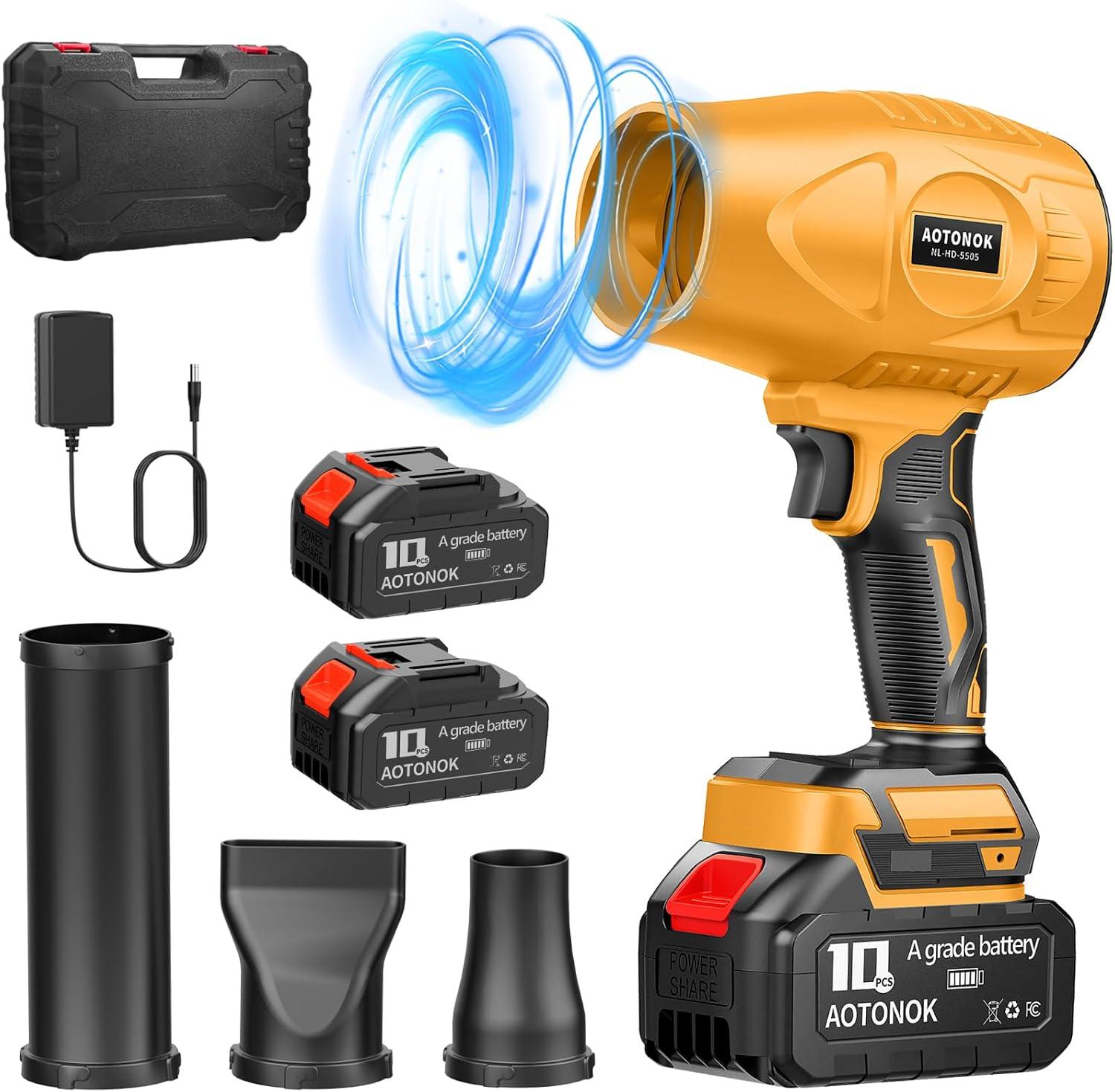 Best Cordless Leaf Blower - AOTONOK Review