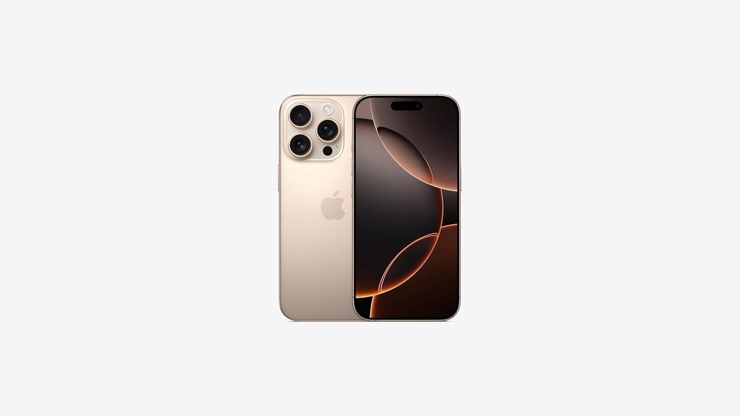 Best iPhone - Apple iPhone 16 Pro, US Version, 256GB, Desert Titanium - Unlocked (Renewed) Review
