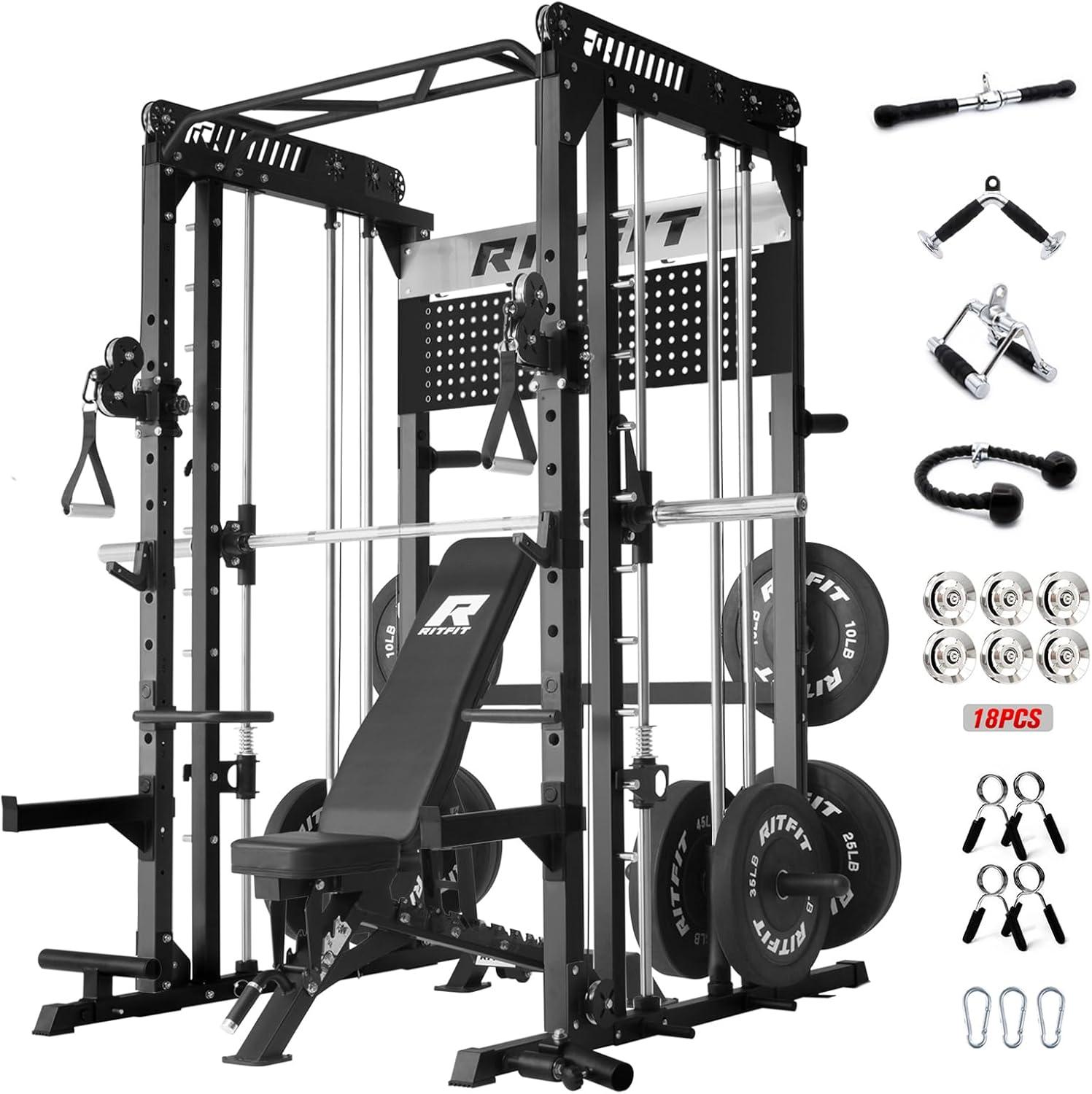 RitFit M1 Power Cage Tested: Surprising Versatility in Home Gym Showdown