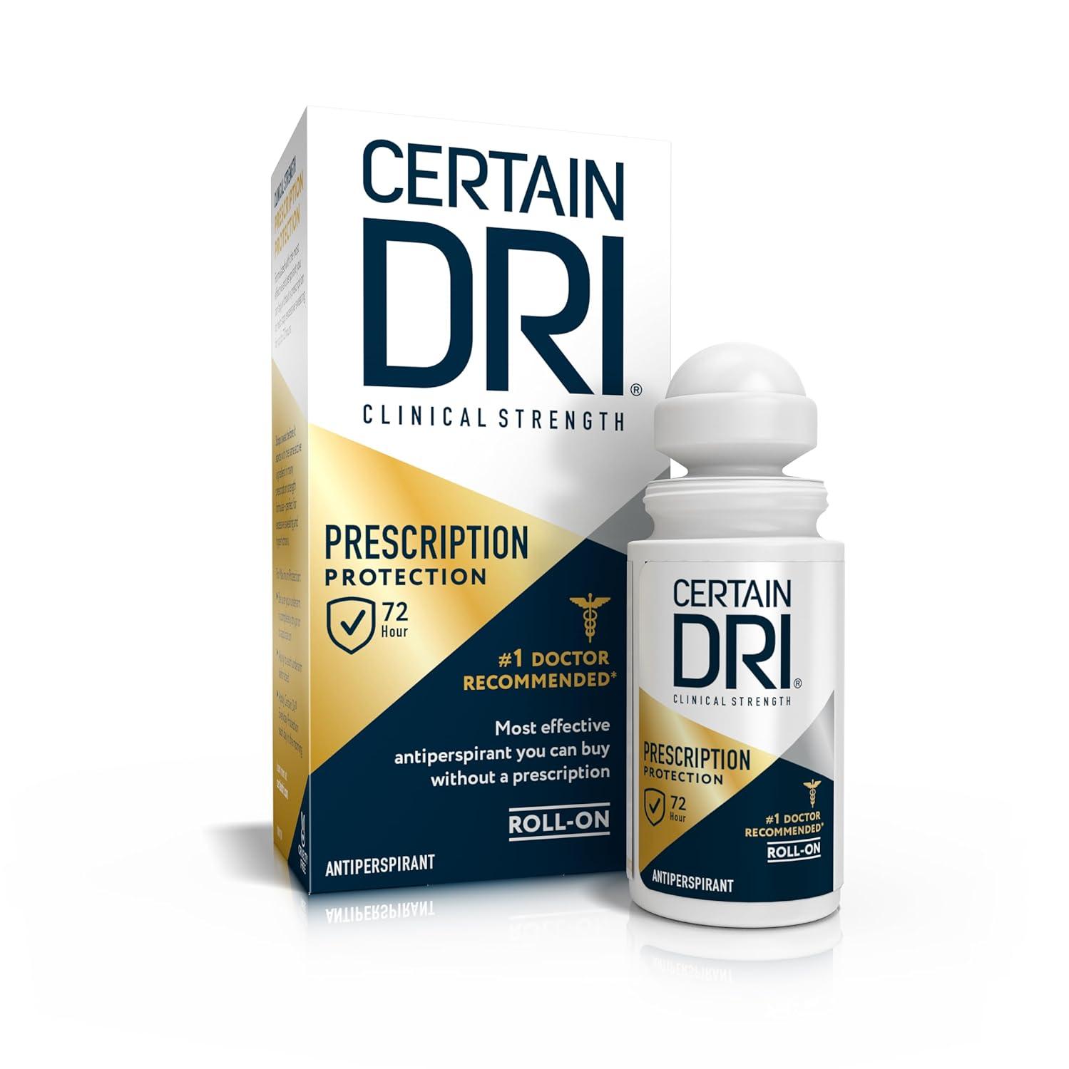 Carpe vs Certain Dri: Tested for Hyperhidrosis Relief