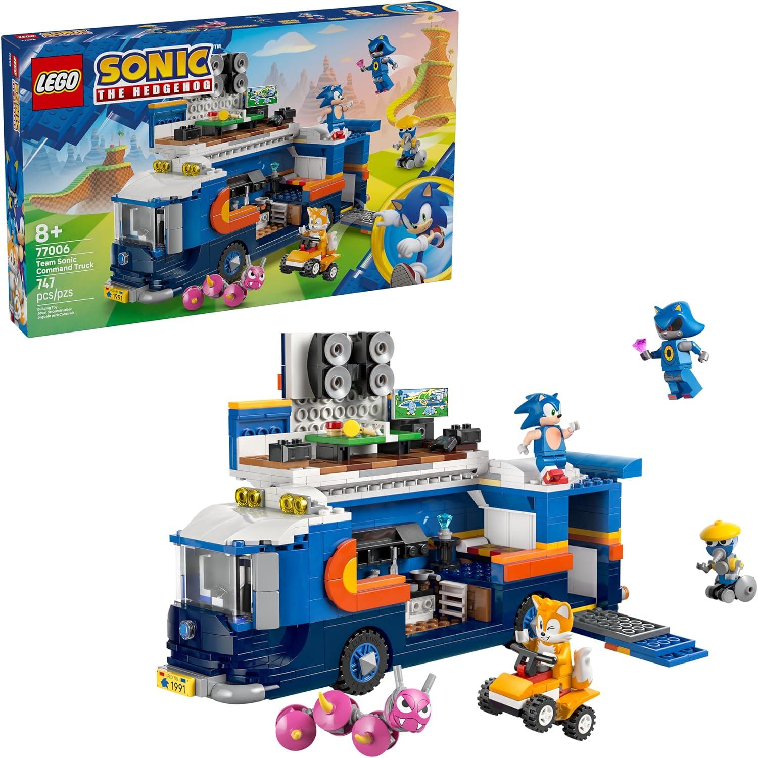 Best Toy Building Blocks - LEGO Sonic The Hedgehog Team Sonic Command Truck Review