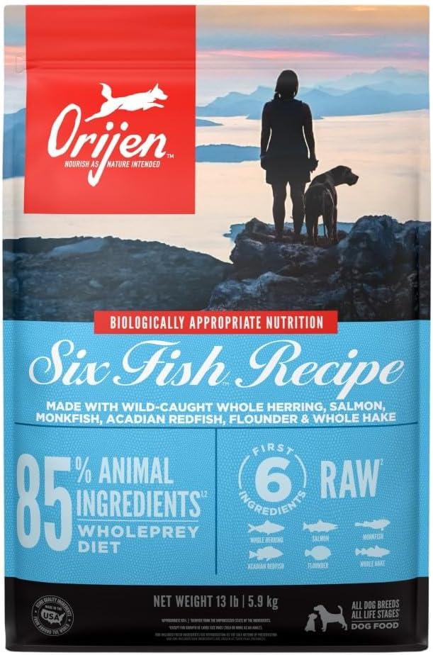 Top-Rated Best Dry Dog Food - ORIJEN Six Fish Recipe 13lb Bag Review