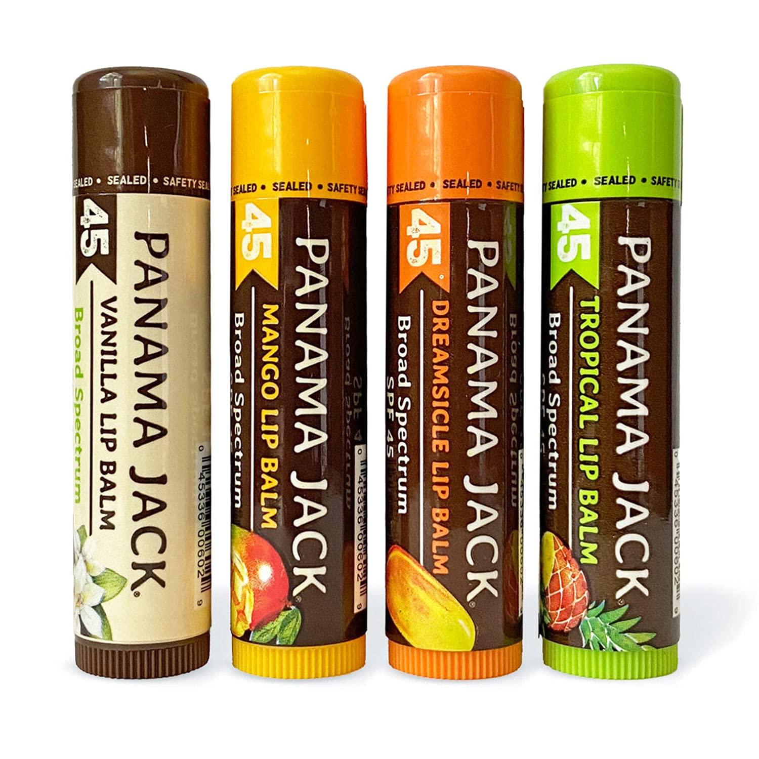 Best Lip Balm - Panama Jack SPF 45 Flavor Pack Review (51 characters)