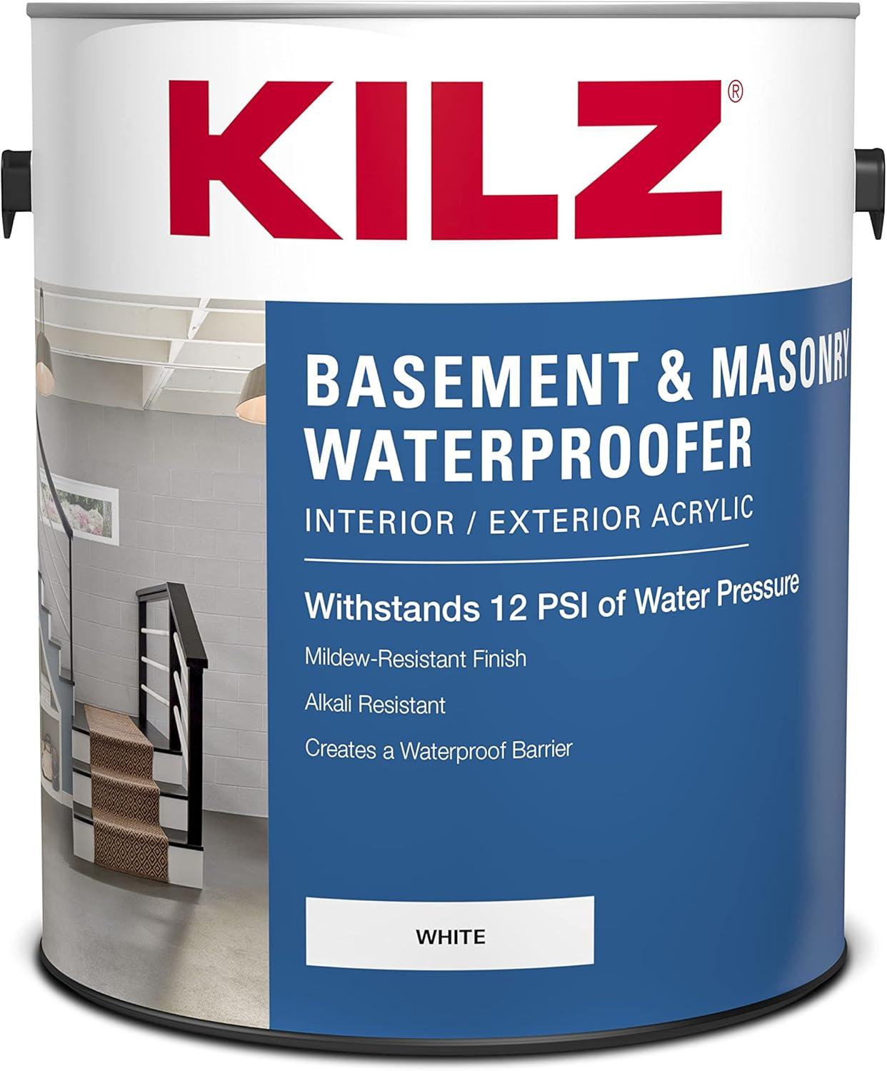 Best Basement Waterproofing Paint - KILZ Review
