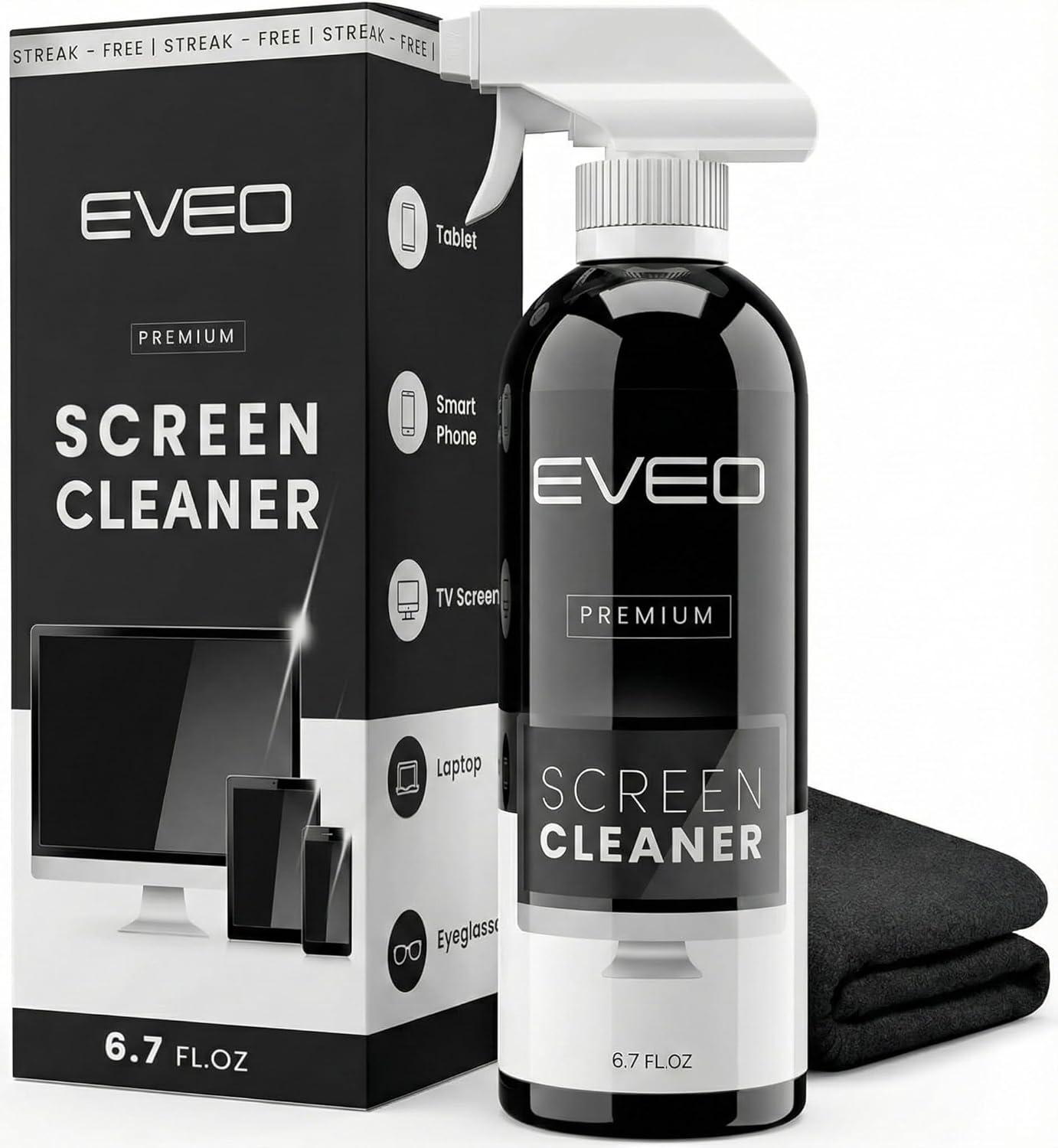 Best TV Screen Cleaner - EVEO Spray Kit (Streak-Free) Review