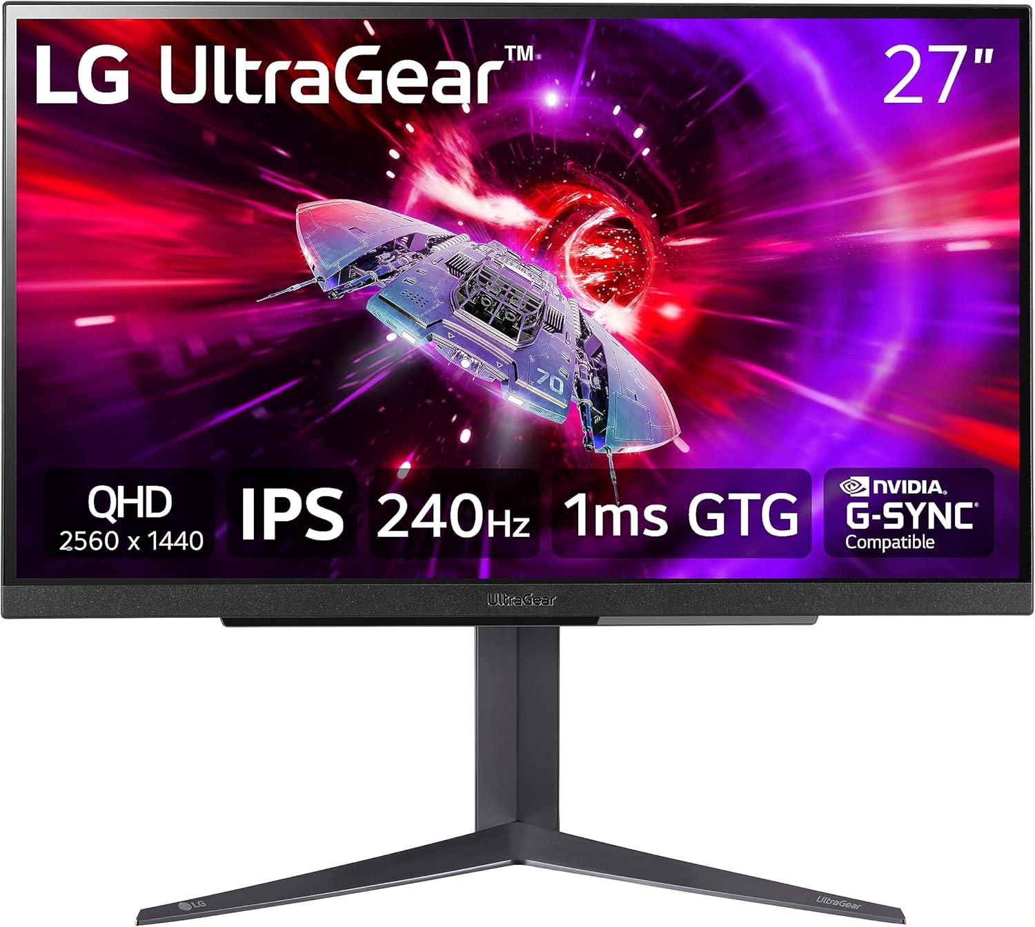 Best Gaming Monitor - LG UltraGear 27-inch G-SYNC 240Hz