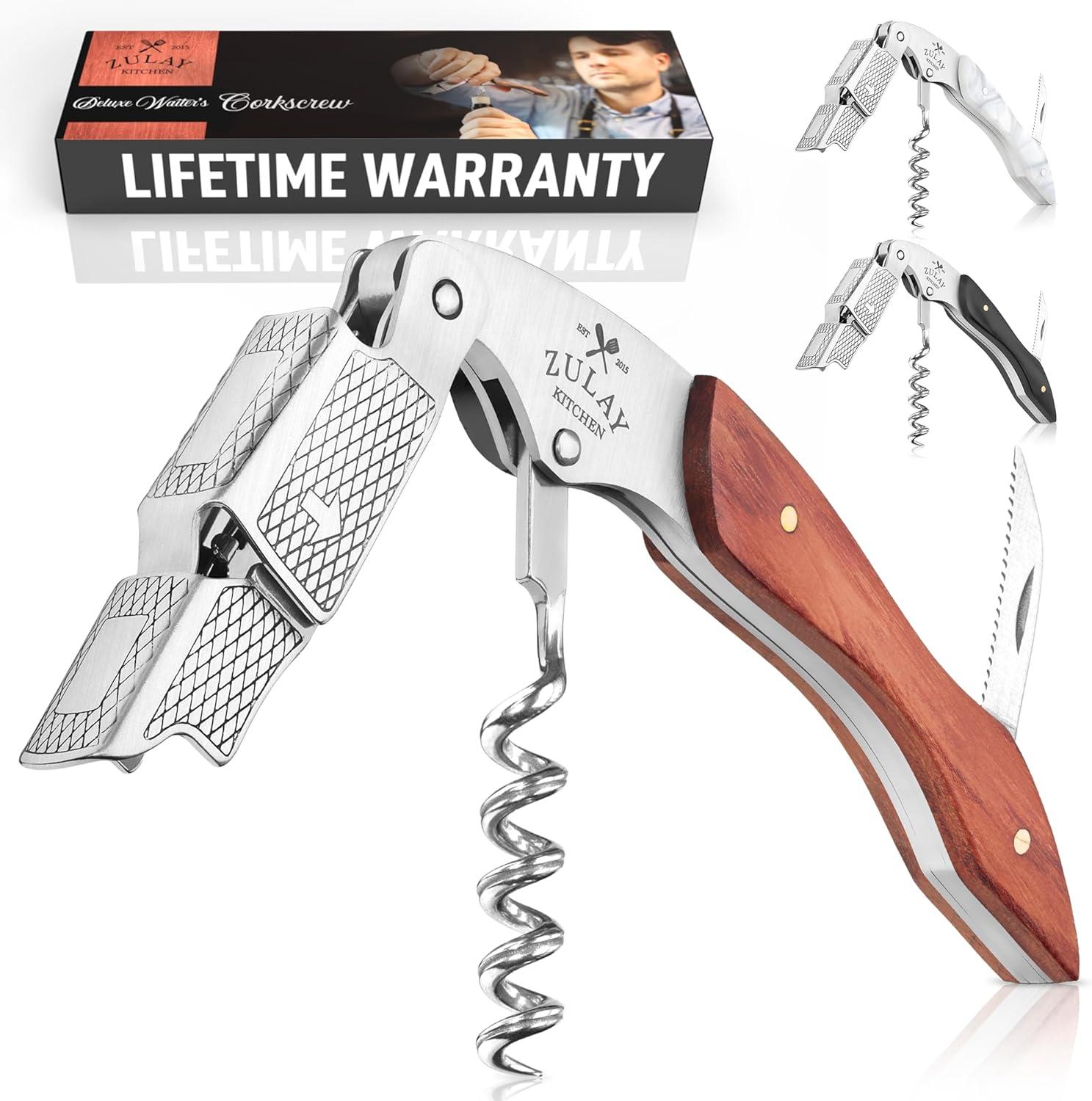 Best Premium Wine Opener - Zulay Corkscrew Review