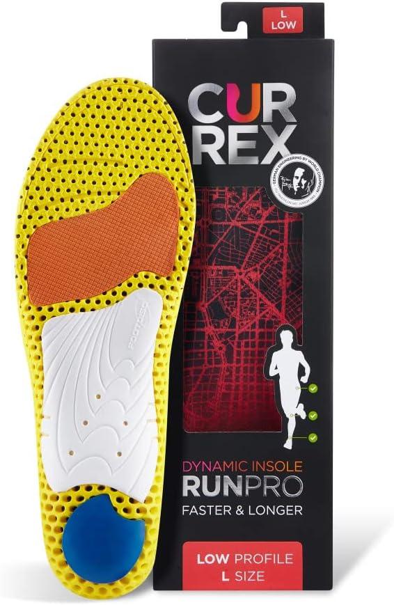 Best Top-Rated Shoe Insoles - CURREX RunPro Review (Low Arch)