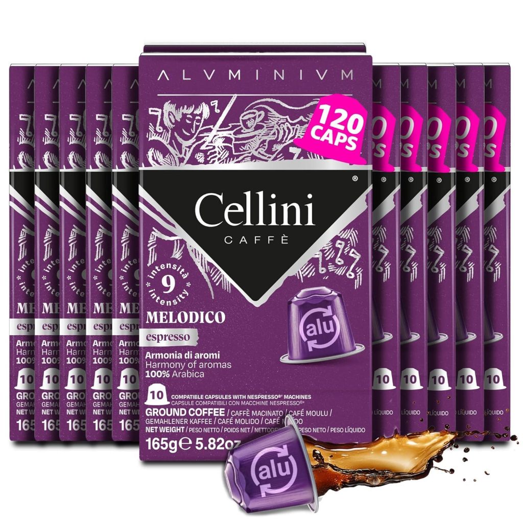 Best Coffee Capsules – Cellini Melodico 120 Dark Roast Review
