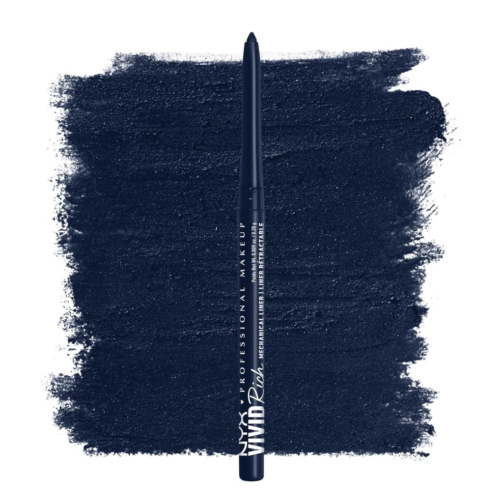 Best Eyeliner – NYX PROFESSIONAL MAKEUP Mechanical Eye Pencil, Vivid Rich, Sapphire Bling Review