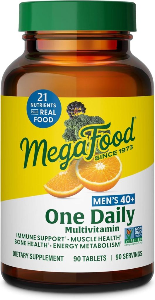 Best Multivitamin – MegaFood for Men 40+ Review