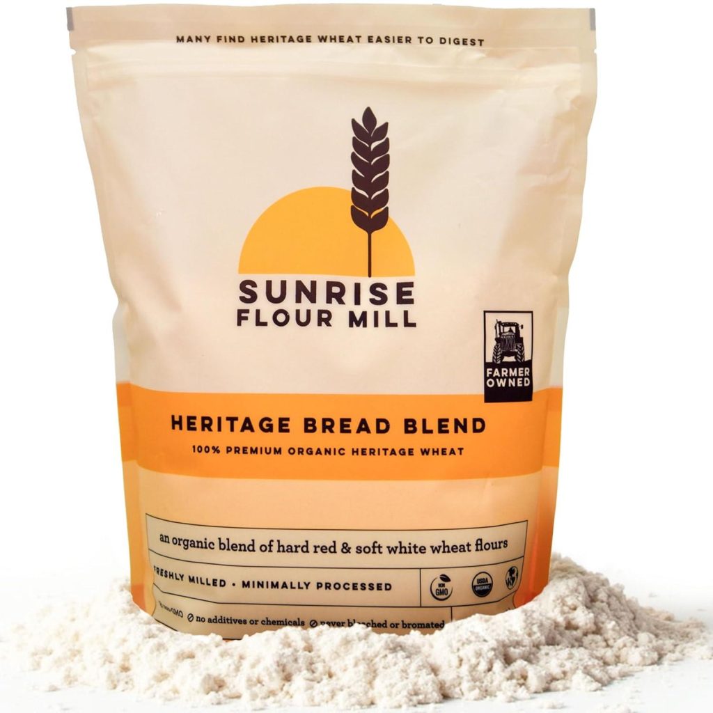 Best Organic Bread Flour – Sunrise Flour Mill Blend Review