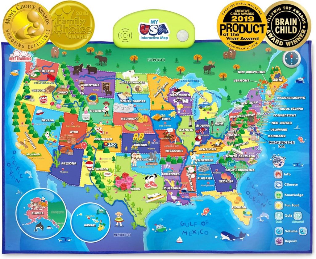 Best Educational Toy – BEST LEARNING i-Poster My USA Review