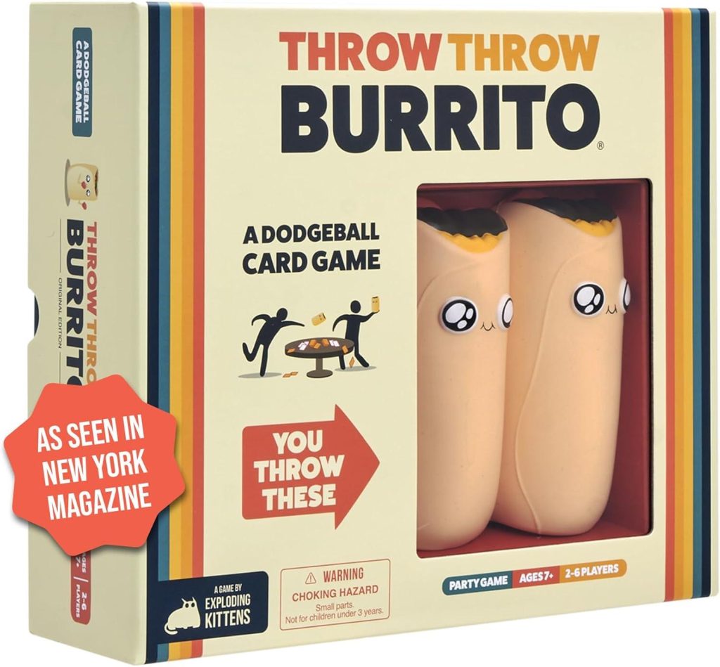 Best Party Game – Exploding Kittens Throw Throw Burrito Review