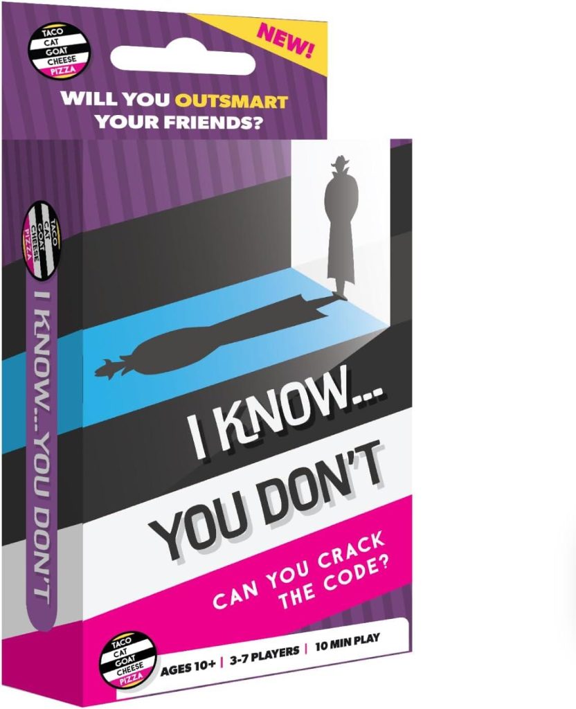 Best Family Game – I know… You Don’t Strategic Card Game Review