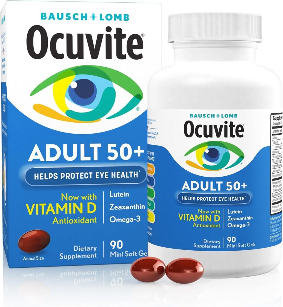 Best Eye Health Supplement – Ocuvite 50+ Eye Vitamin Review