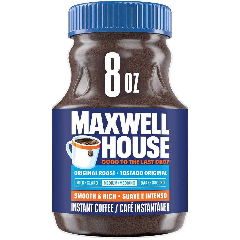 Best Instant Coffee – Maxwell House Original Roast 8 oz Jar Review