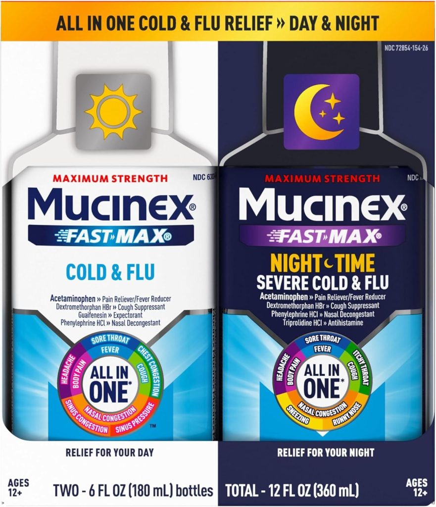 Best Cold & Flu Medicine – Mucinex Fast-Max Combo Pack Review