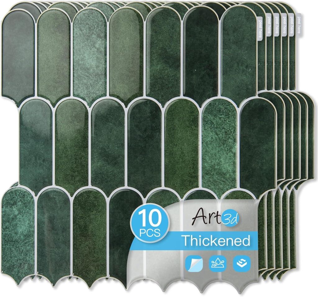 Best Home Decor – Art3d 12 x 12 Inch Heavy-Duty Backsplash Review
