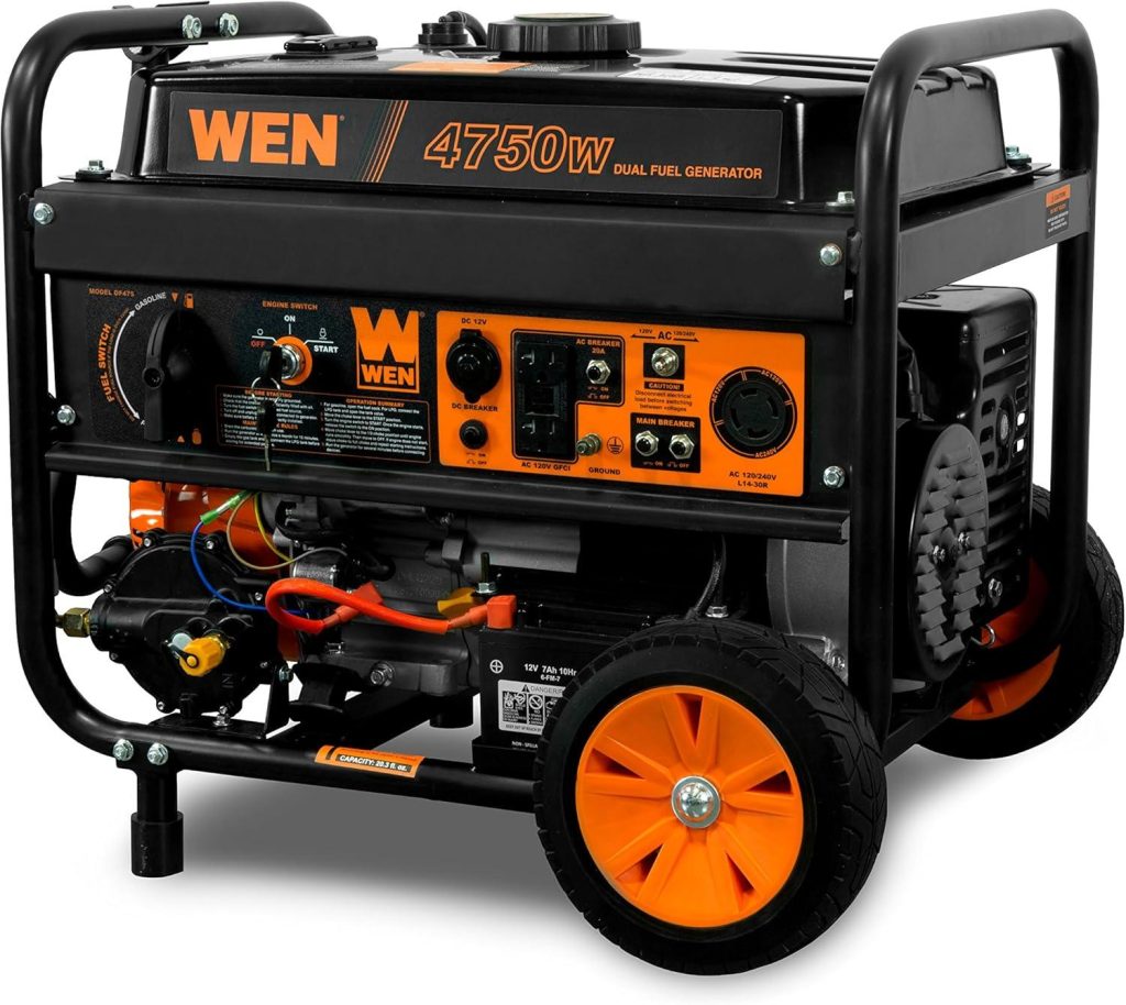 Best Portable Generator – WEN 4,750-Watt Dual Fuel Review
