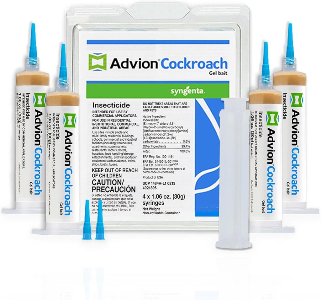 Best Cockroach Gel – Advion Roach Killer with 4 Tubes Review