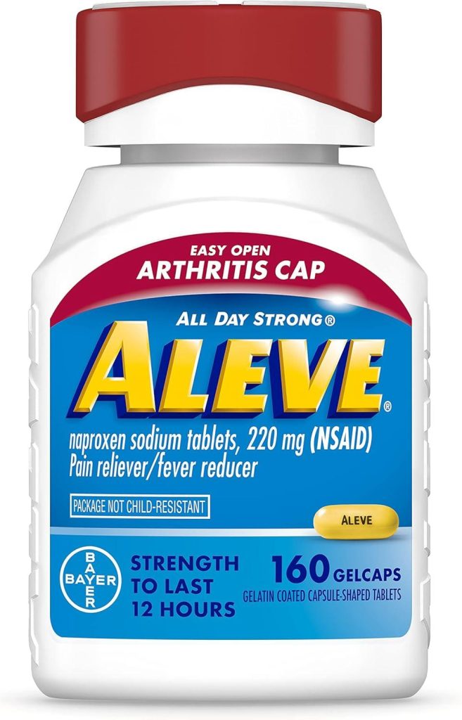 Best Pain Relief – Aleve Gelcaps with Easy Open Arthritis Cap Review