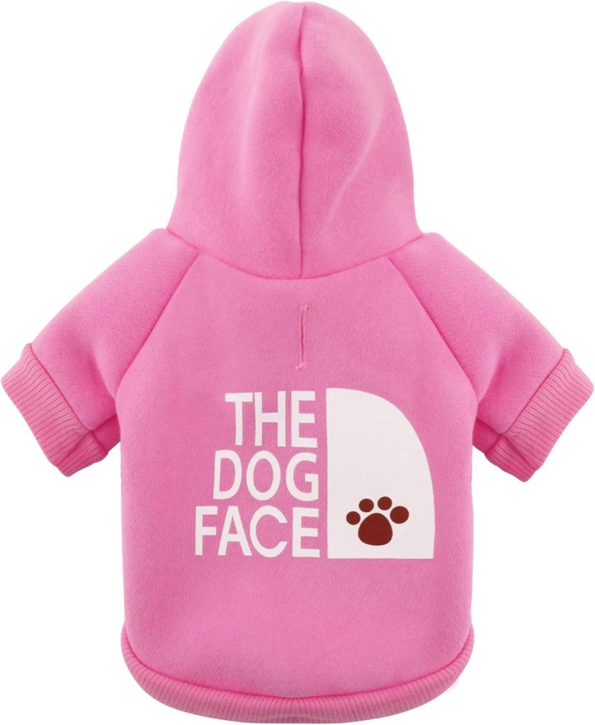 Best Pet Clothes – Paiaite Pink Chihuahua Dog Hoodie: Keep Your Pup Warm and Stylish with a ‘The Dog Face’ Printed Sweatshirt Review