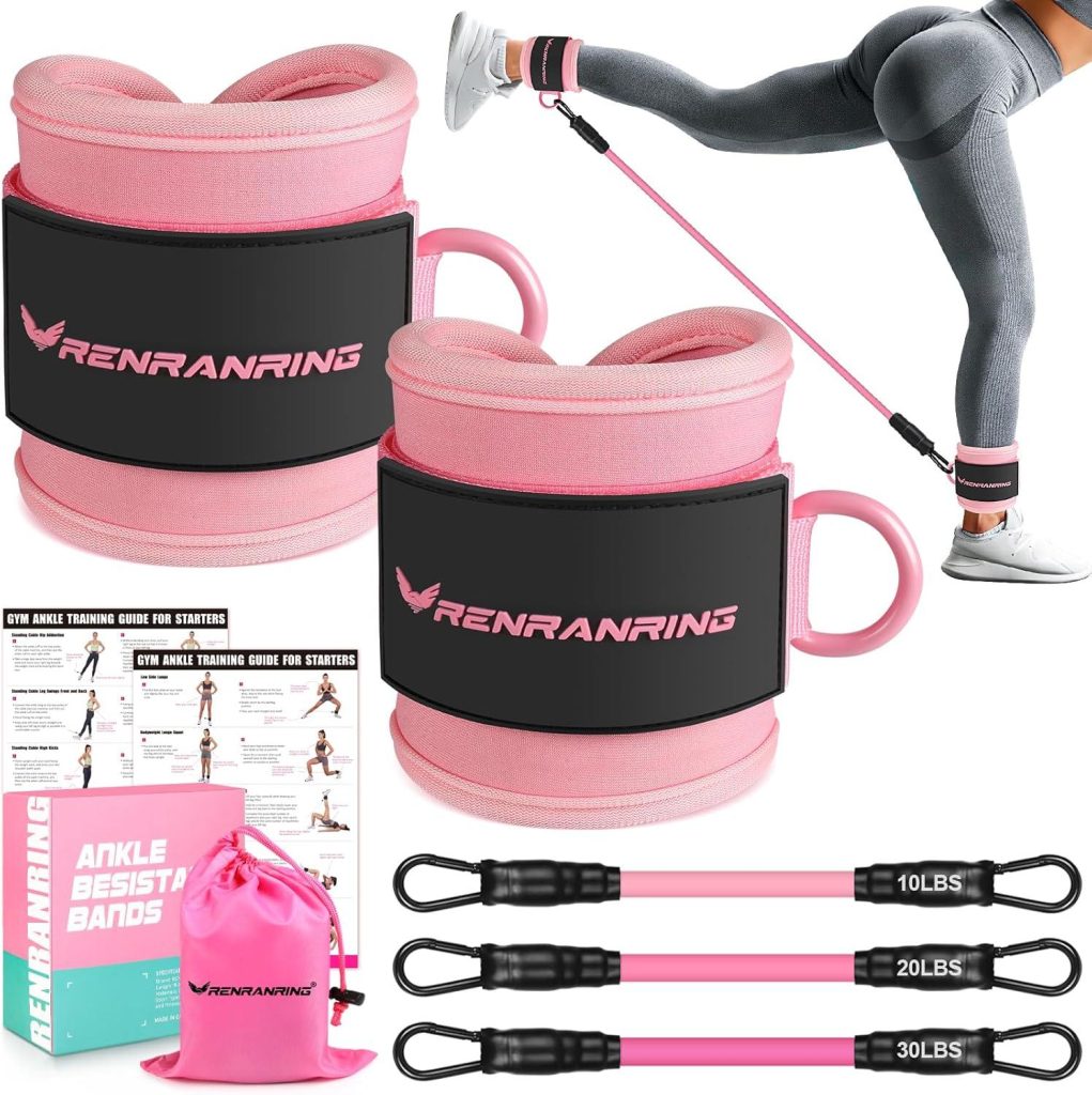 Best Home Gym Equipment – Ankle Resistance Bands with Cuffs Review
