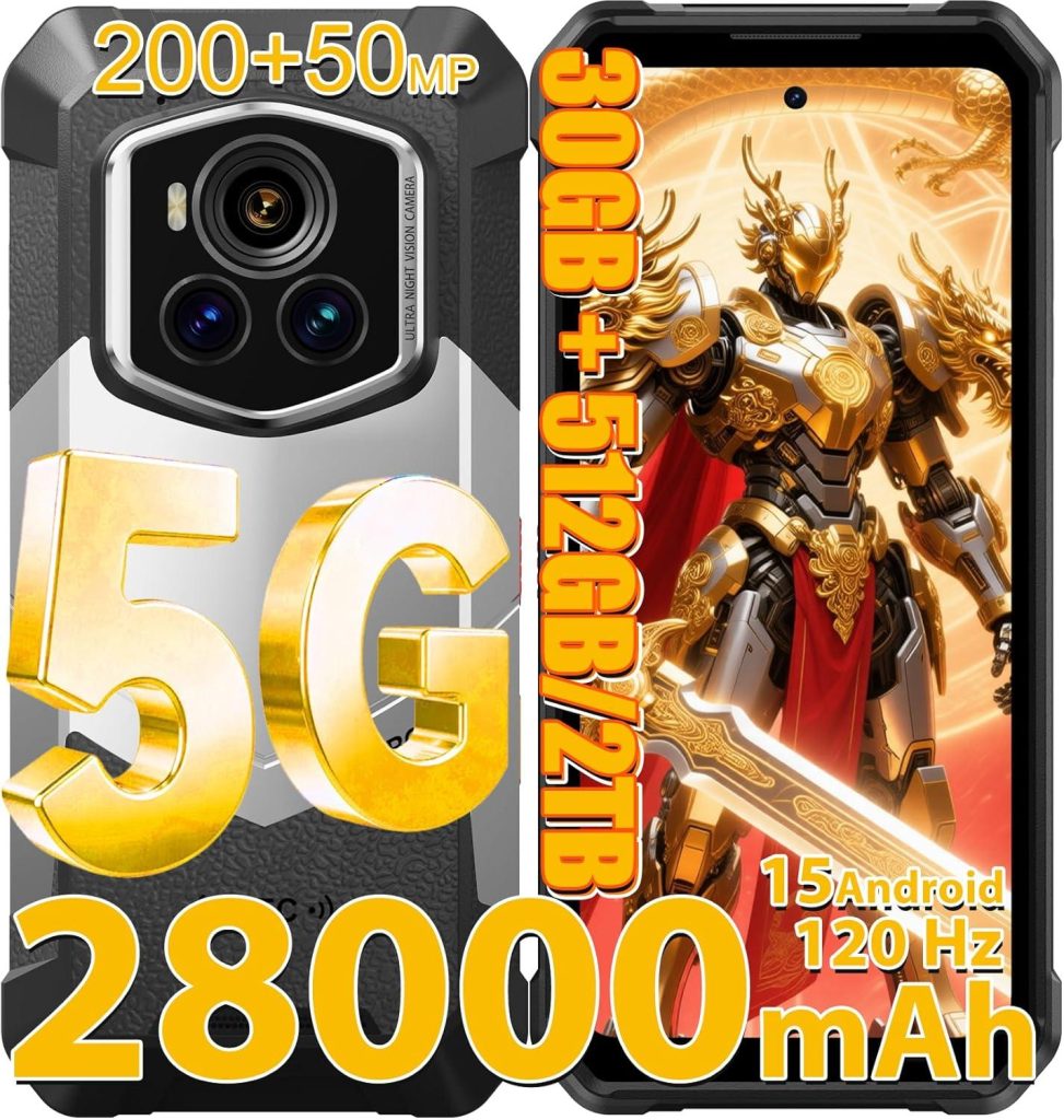 Best Smartphone – FOSSIBOT F107 Pro 5G with 28000mAh Battery Review
