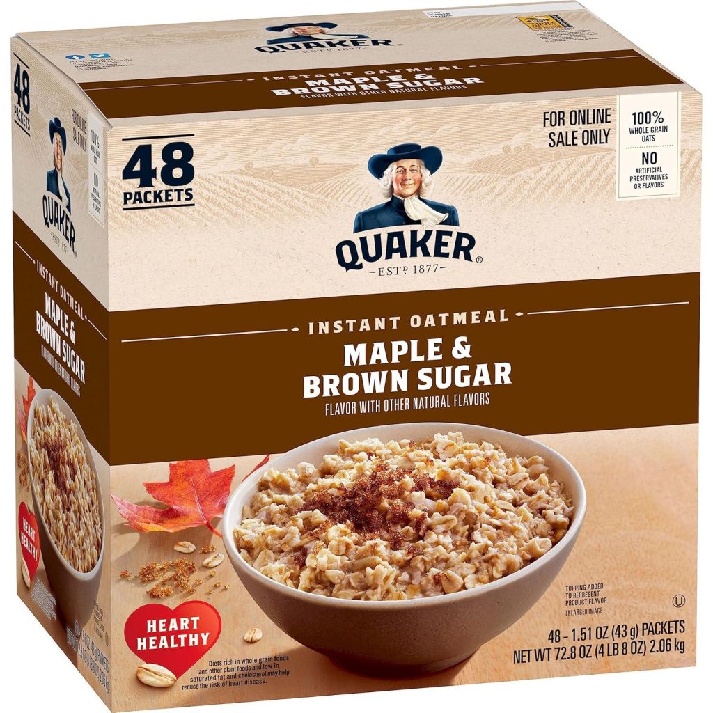 Best Instant Oatmeal – Quaker Maple & Brown Sugar Review
