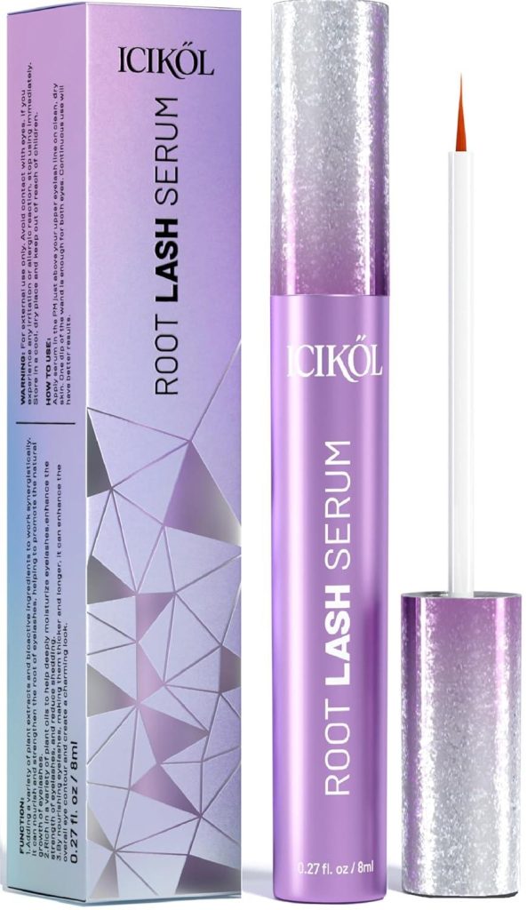 Best Lash Serum – ICIKOL Eyelash Growth Enhancer for Fuller Lashes Review