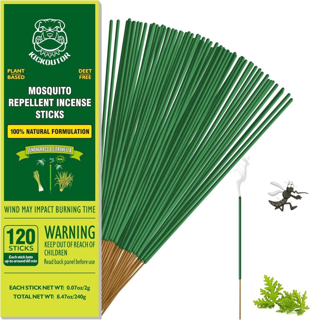 Best Mosquito Repellant – KICKOUTOR® Citronella Incense Sticks Review