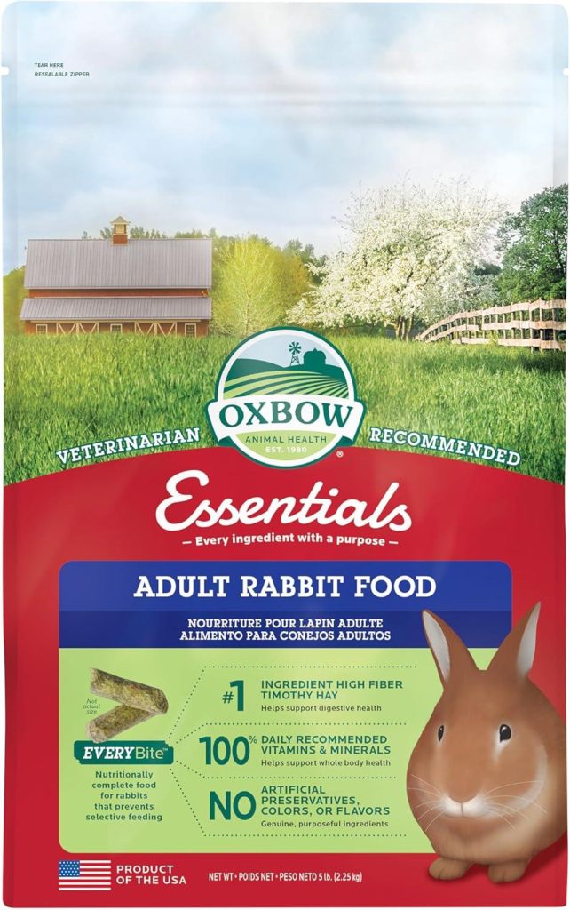 Best Small Animal Food – Oxbow Essentials Rabbit Food Review