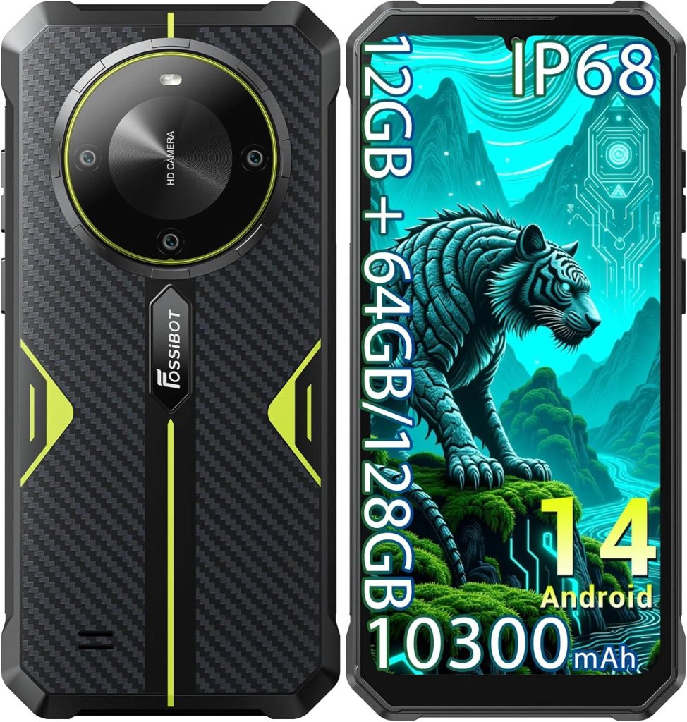 Best Rugged Smartphone – FOSSIBOT F105 with 10300mAh Battery Review