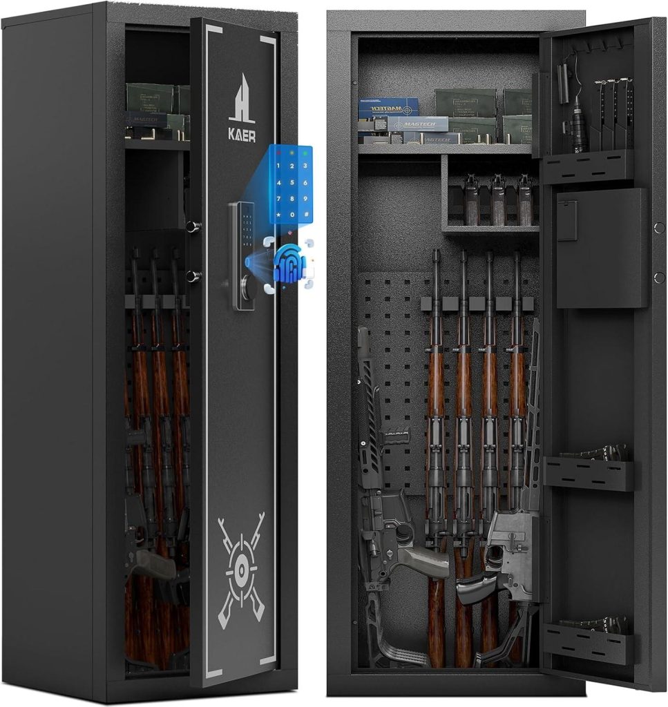 Best Gun Safe – KAER Biometric Gun Safe Rifle for Secure Storage Review