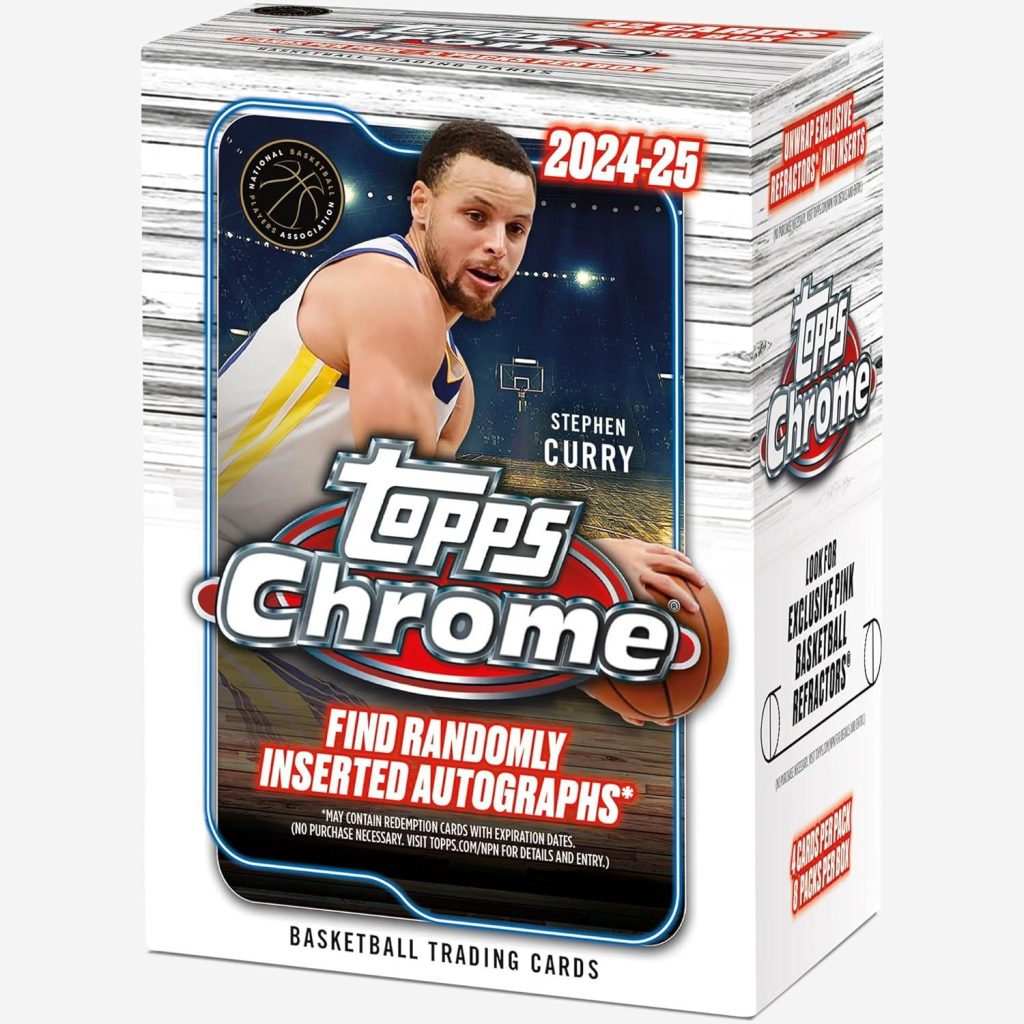Best Basketball Cards – 2024-25 Topps Chrome Value Box Review