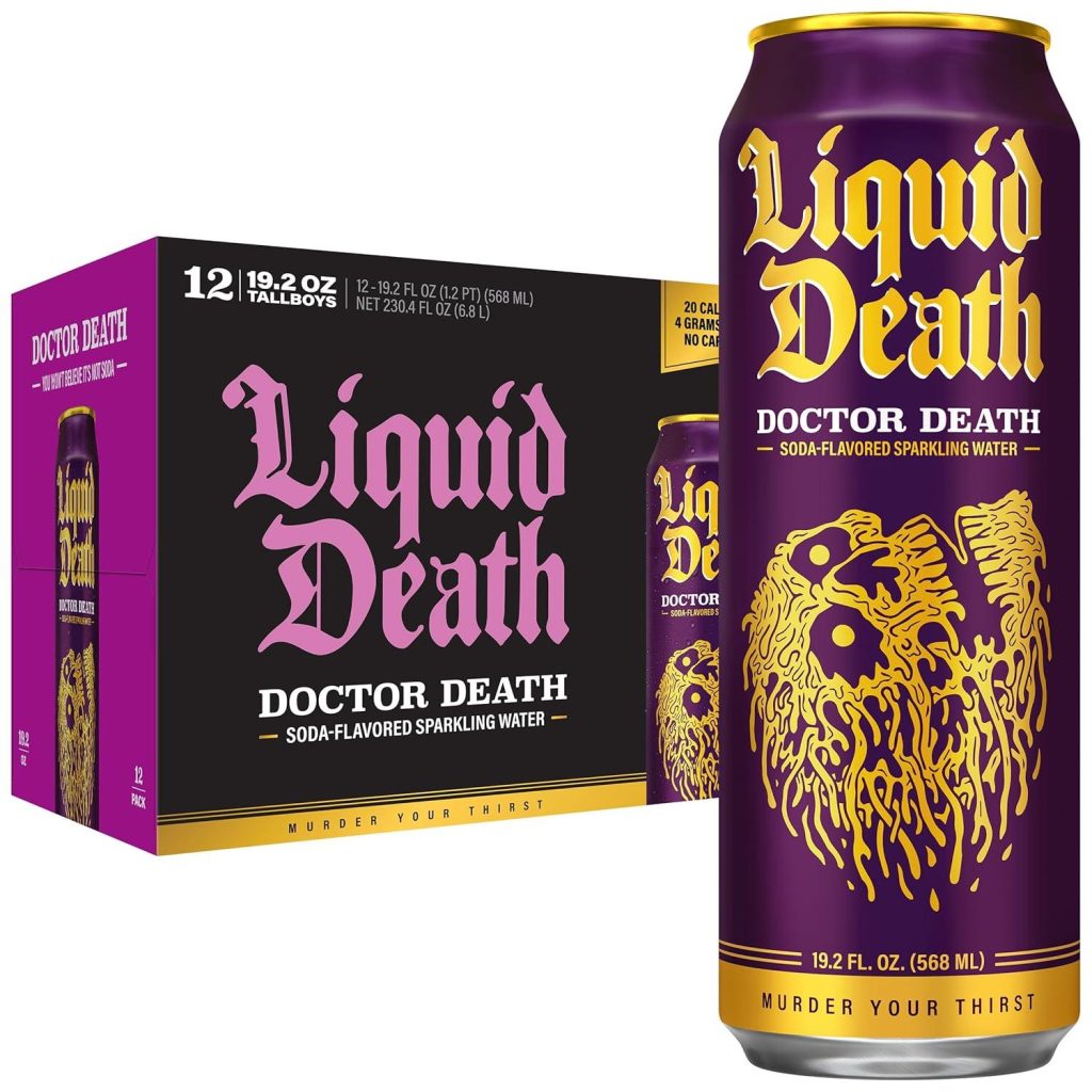 Best Sparkling Water – Liquid Death Soda-Flavored Review