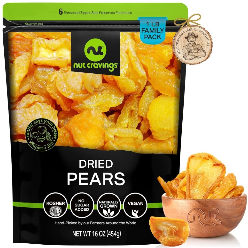 Best Healthy Snack – NUT CRAVINGS Dried California Pears Review